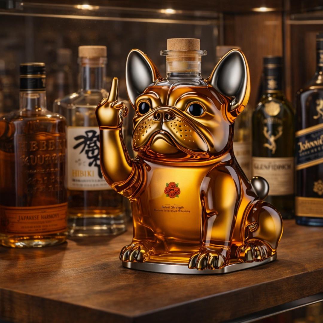 Whiskey Flask – Four-Legged Friends Edition