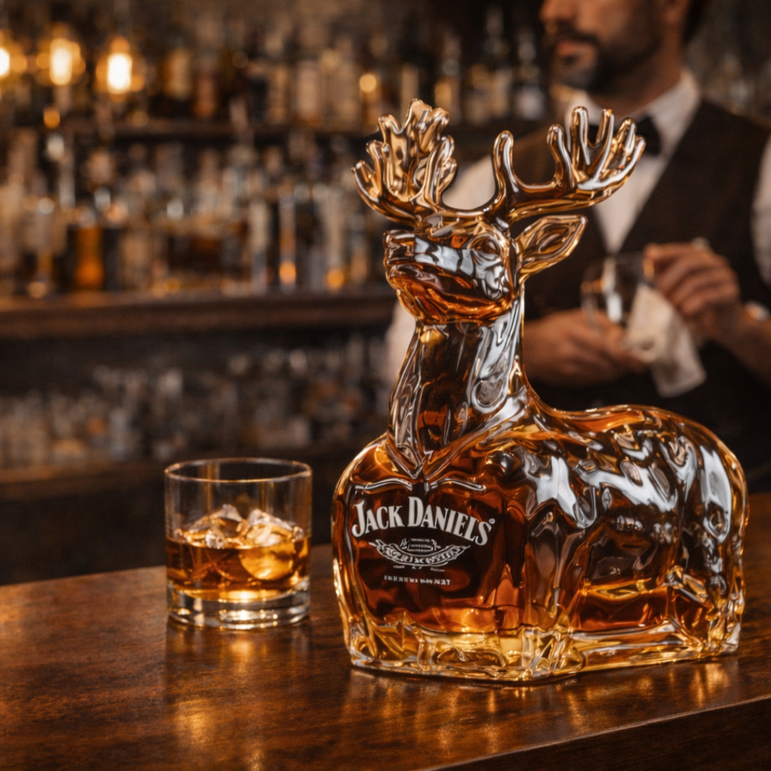 Reindeer – Whiskey Bottle Christmas Edition