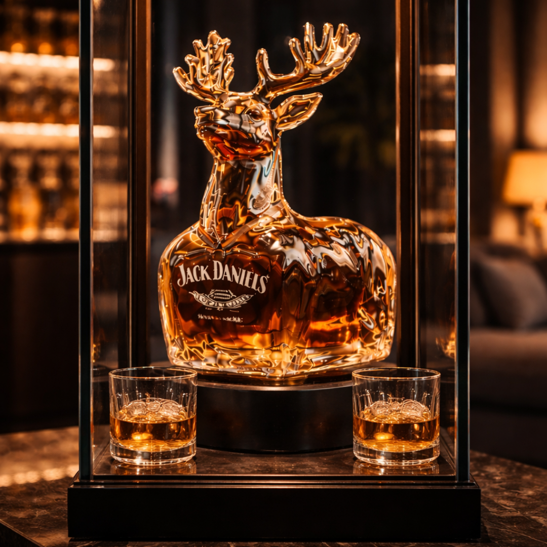 Reindeer – Whiskey Bottle Christmas Edition