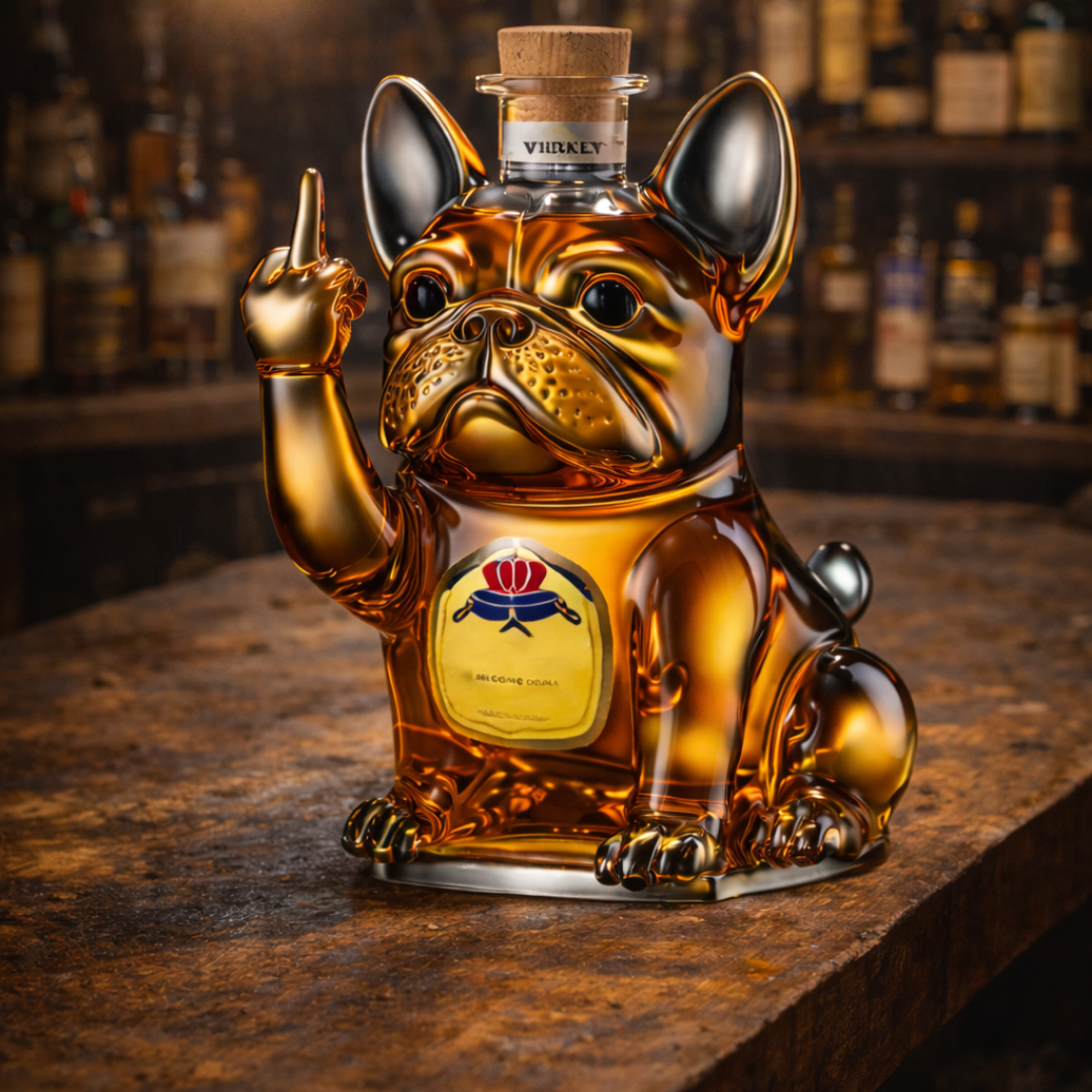 Whiskey Flask – Four-Legged Friends Edition