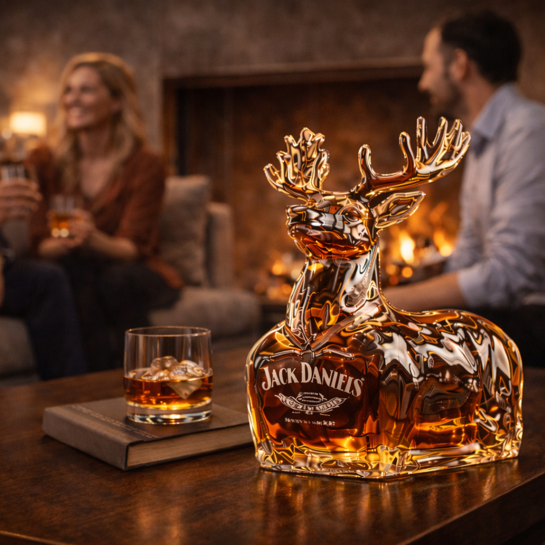Reindeer – Whiskey Bottle Christmas Edition