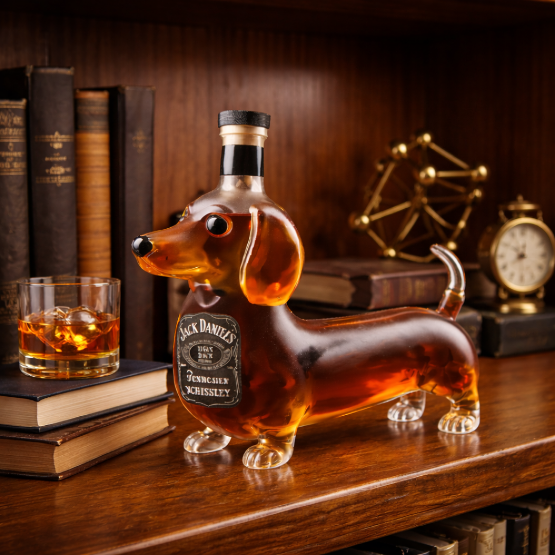 Dachshund – Whiskey Bottle