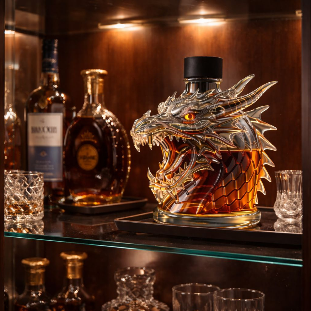 Dragon – Dragon Head Whiskey Bottle
