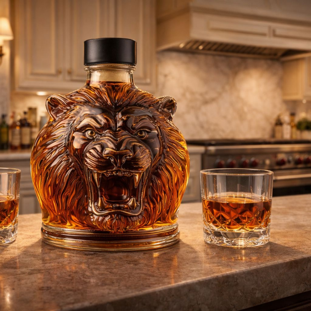 Lion – Whiskey Carafe