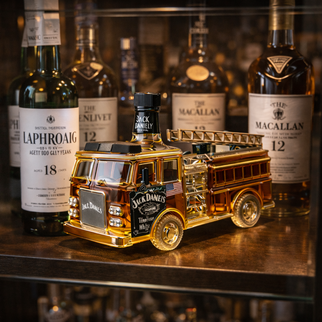 Whiskey Bottle – Firefighter Edition