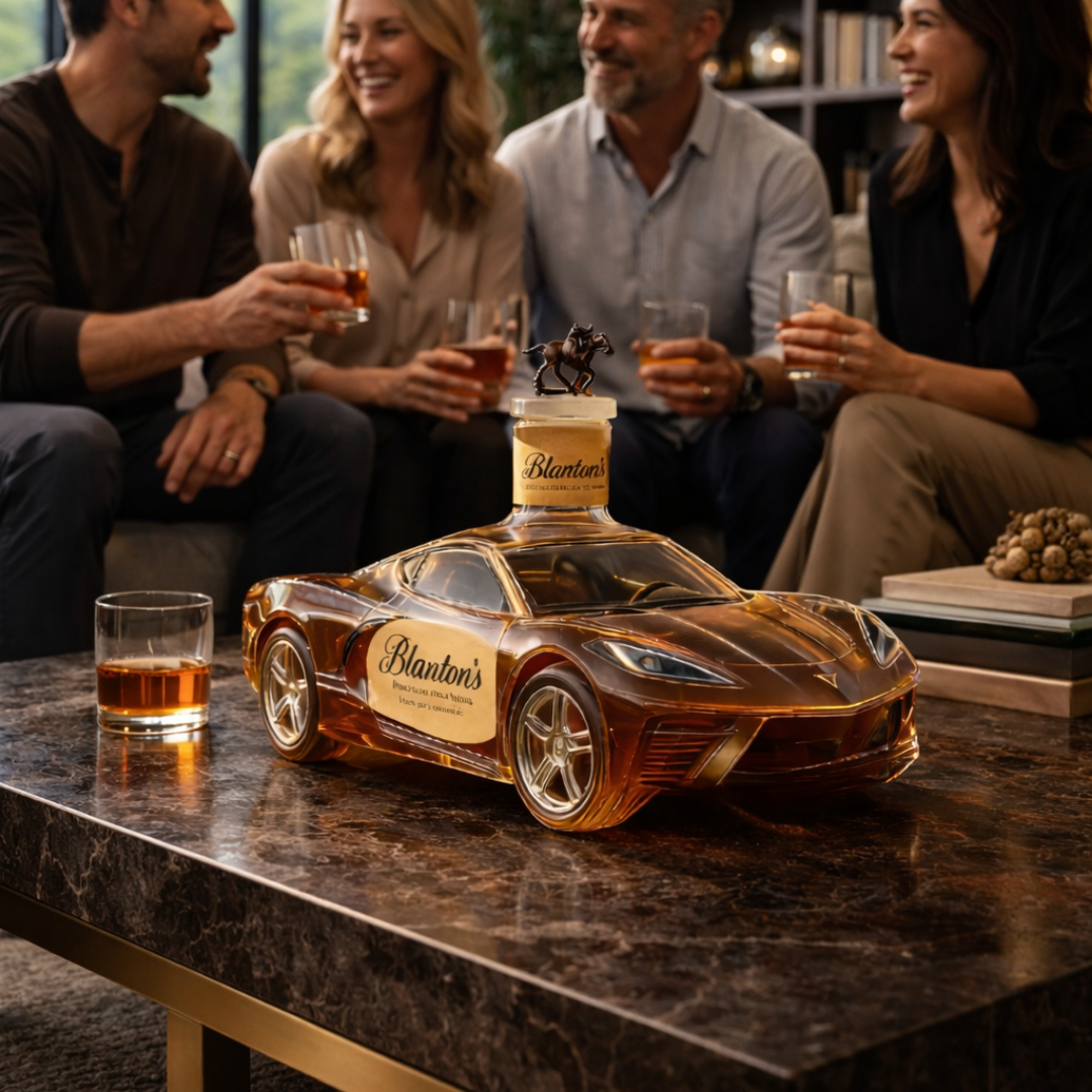 Whiskey Bottle – Sports Car Edition
