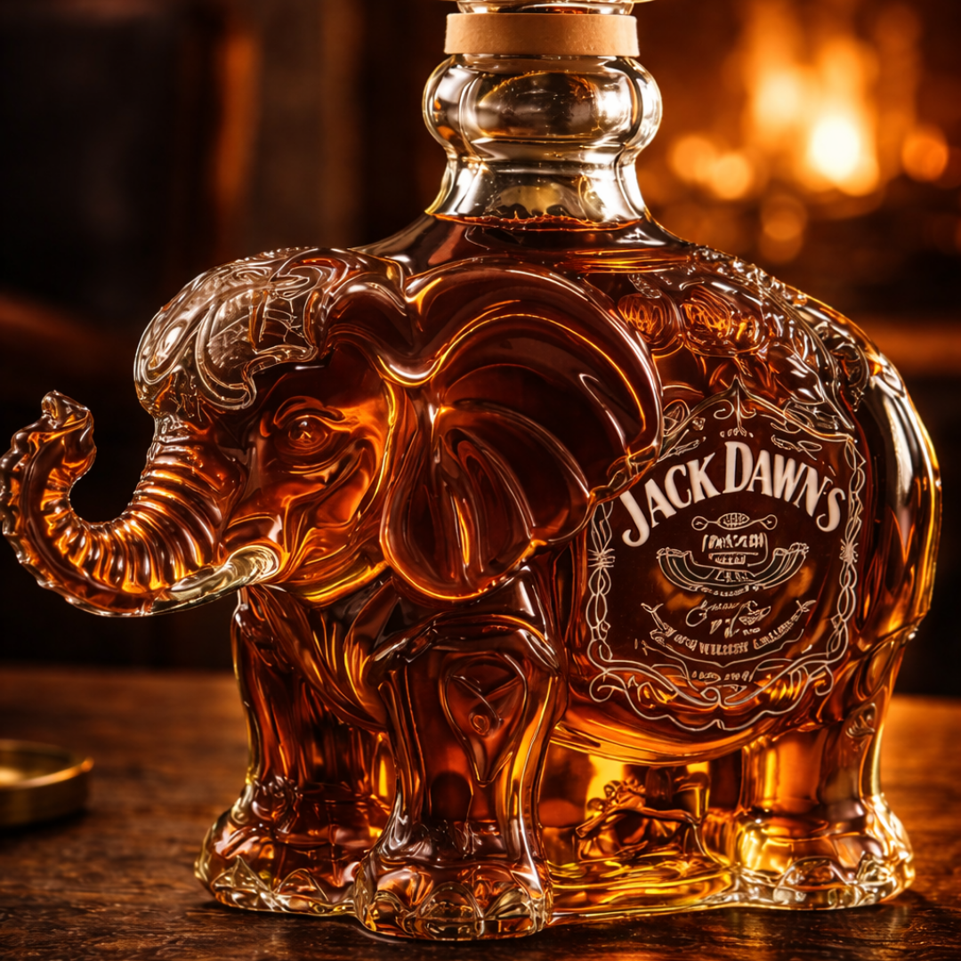 Elephant – Whiskey Bottle