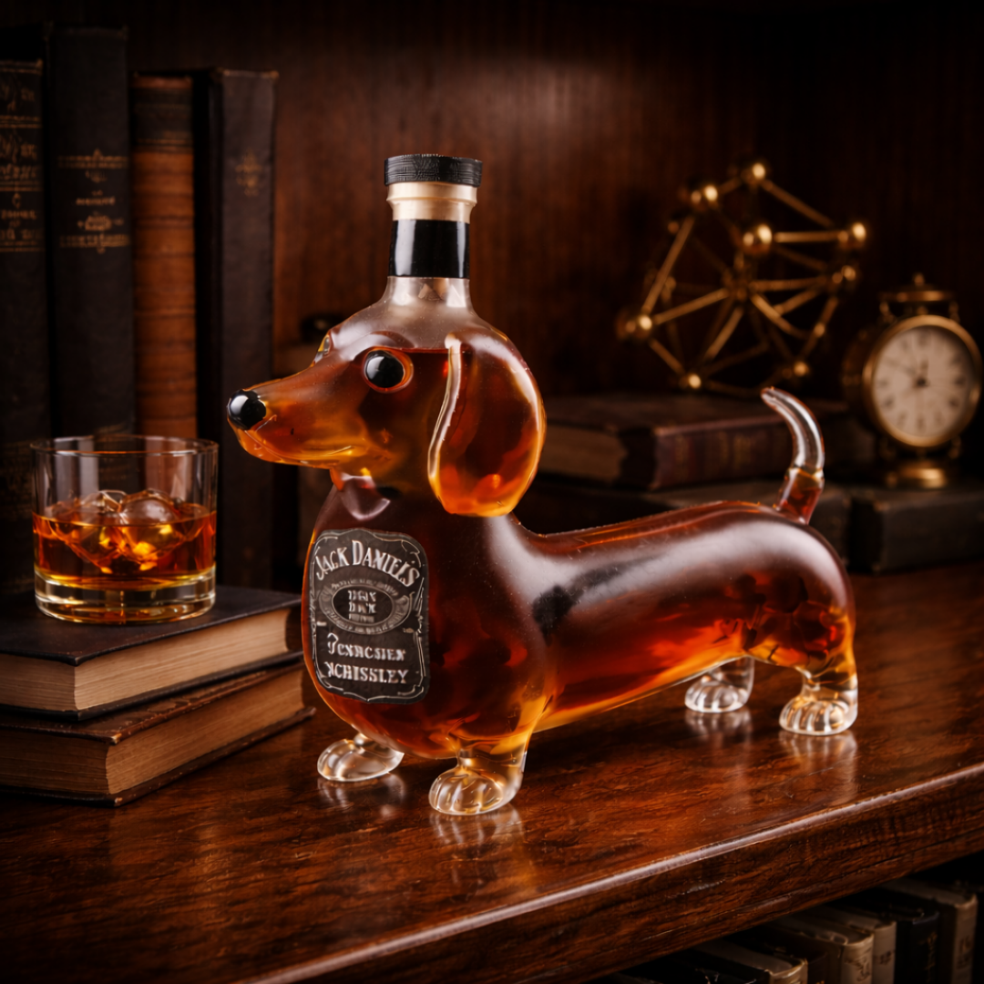 Dachshund – Whiskey Bottle