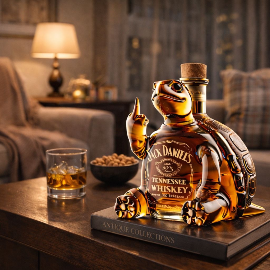 Turtle – Whiskey Bottle