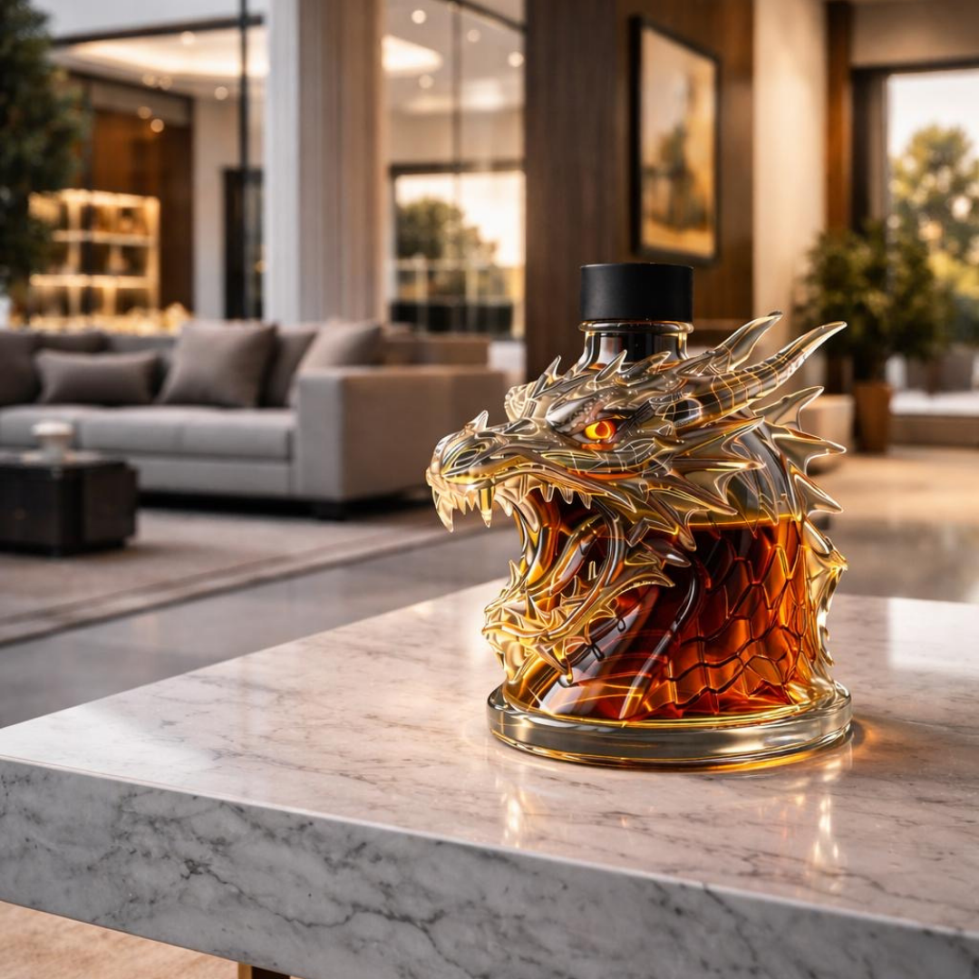 Dragon – Dragon Head Whiskey Bottle