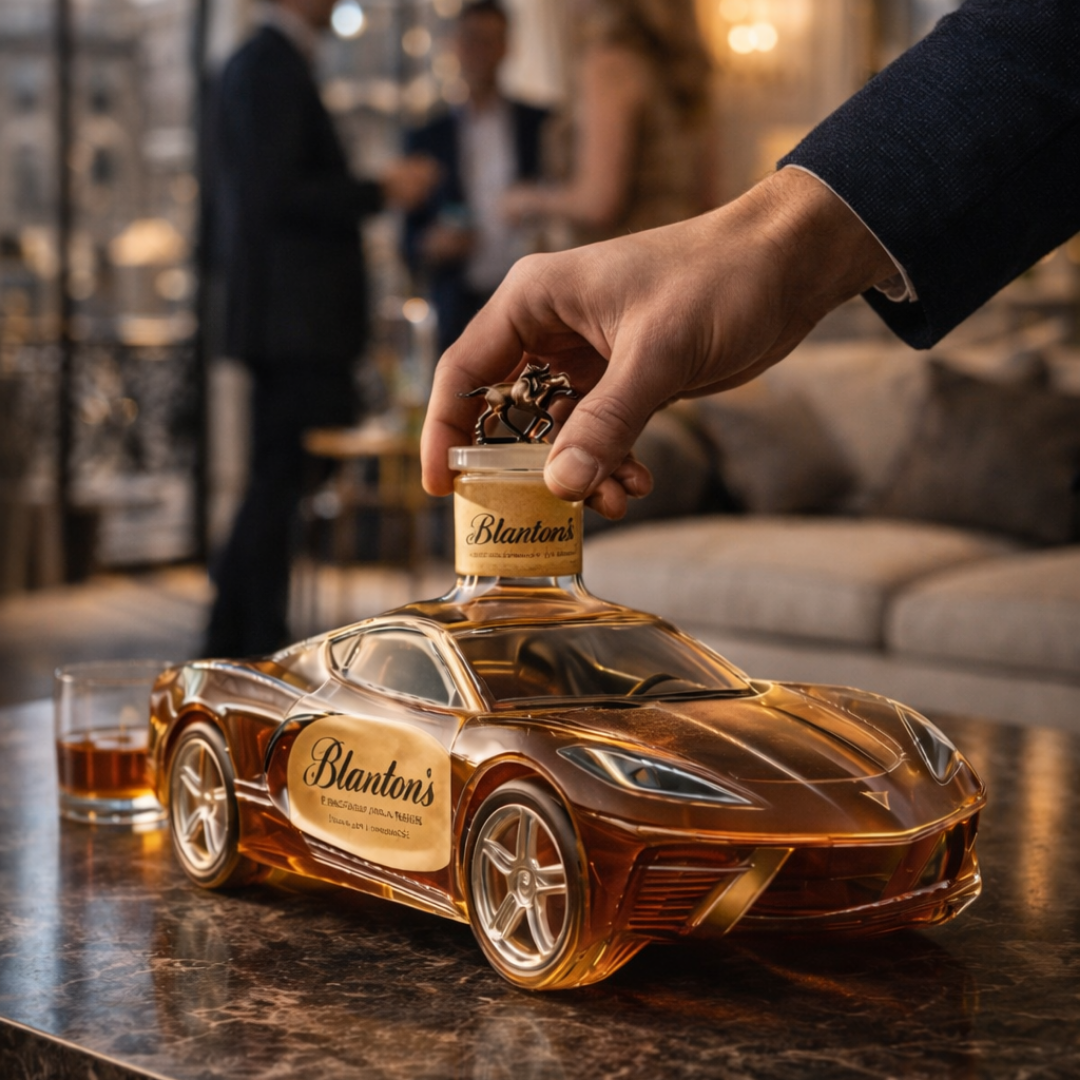 Whiskey Bottle – Sports Car Edition