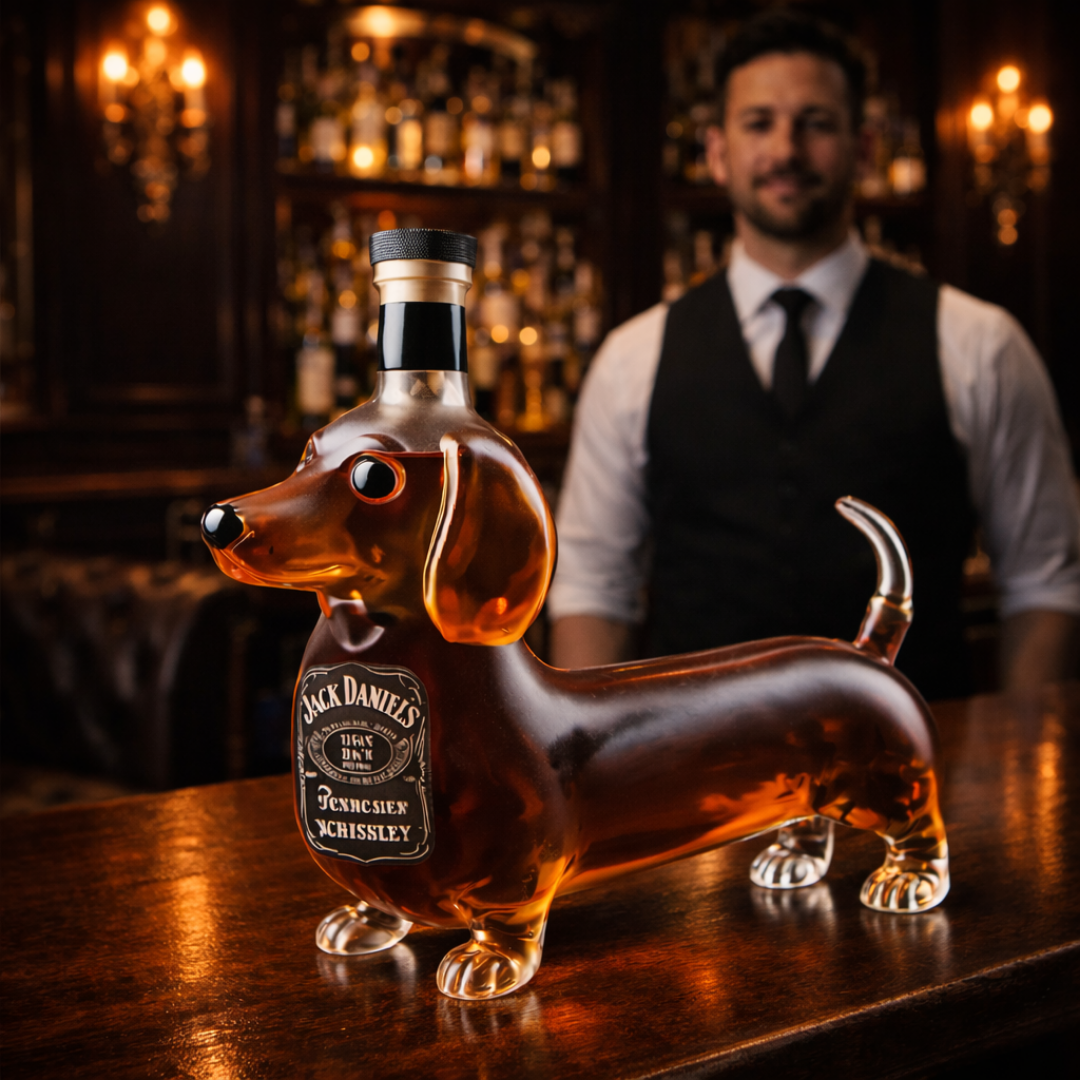 Dachshund – Whiskey Bottle