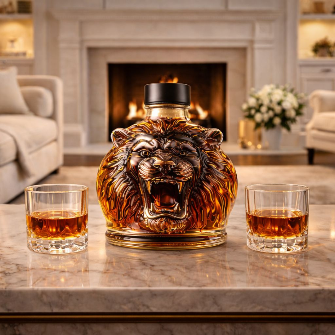 Lion – Whiskey Carafe