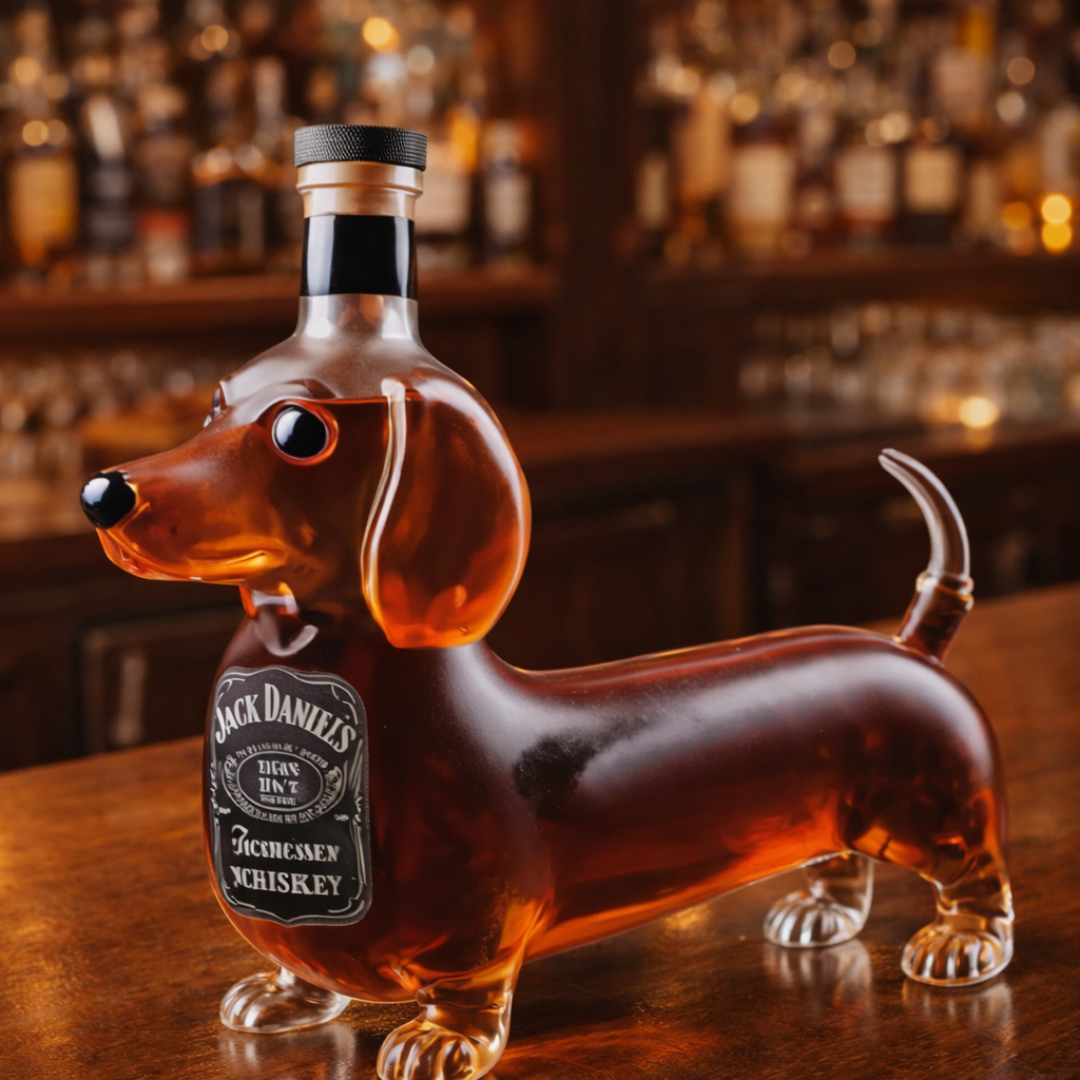 Dachshund – Whiskey Bottle