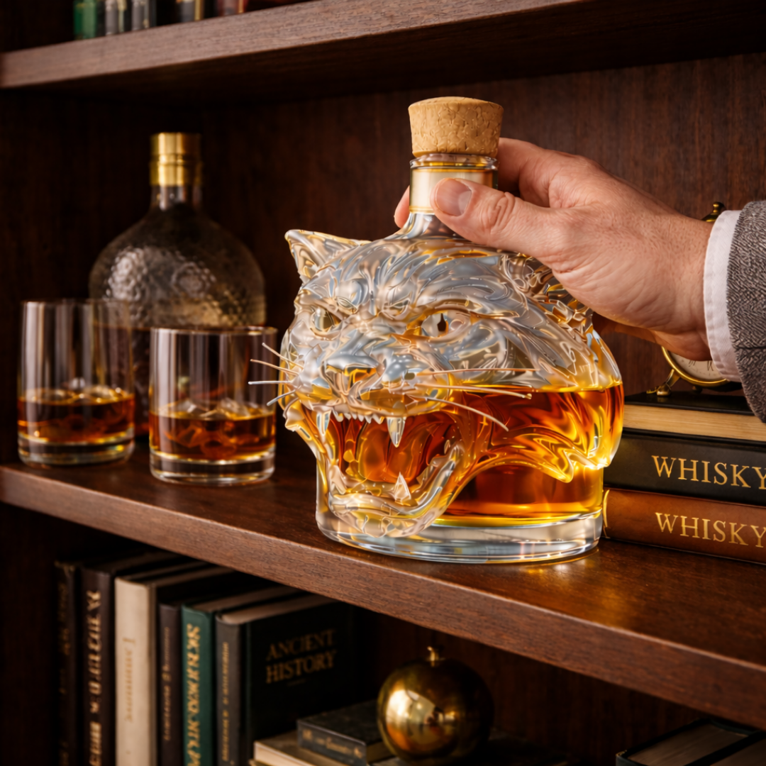 Tiger – Whiskey Decanter