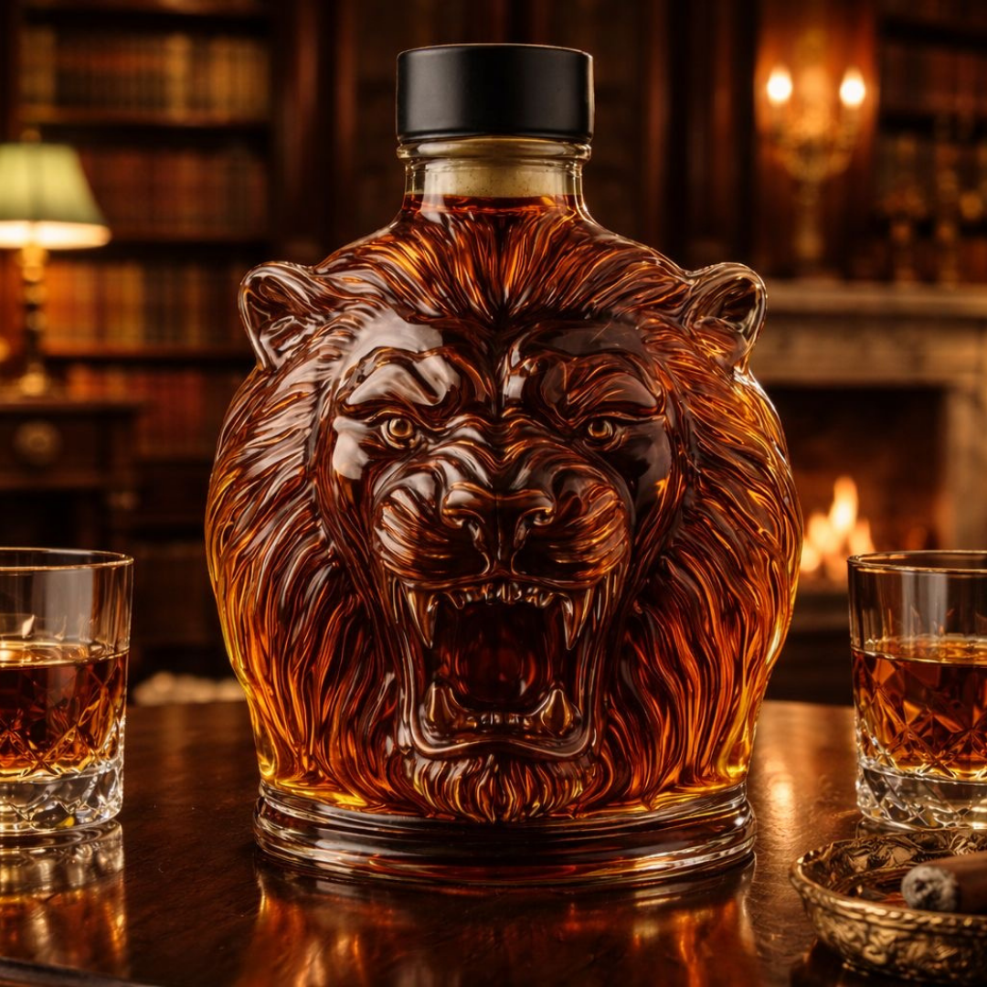 Lion – Whiskey Carafe