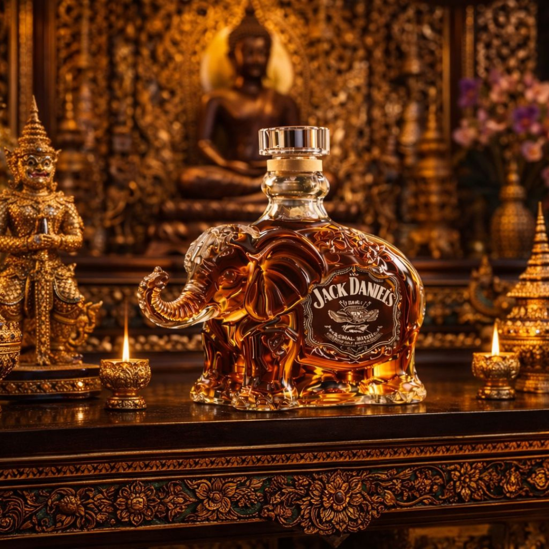 Elephant – Whiskey Bottle