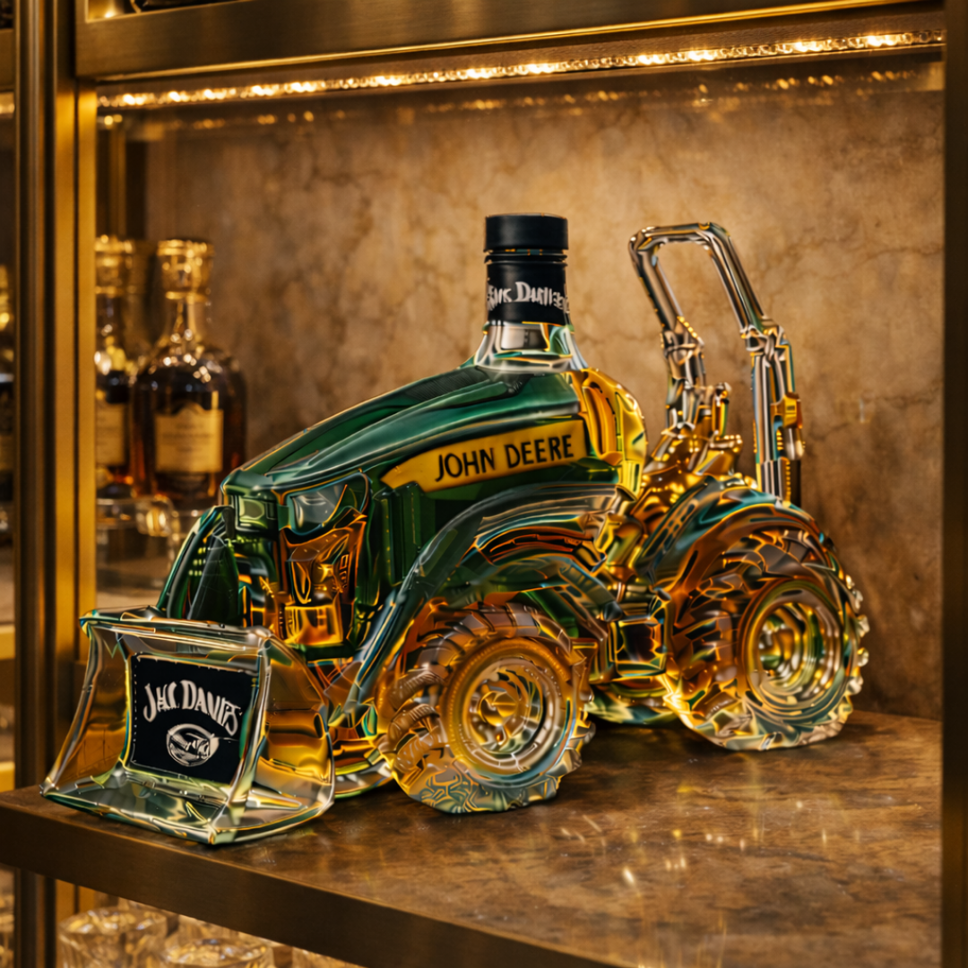 Whiskey Flask – Tractor Edition