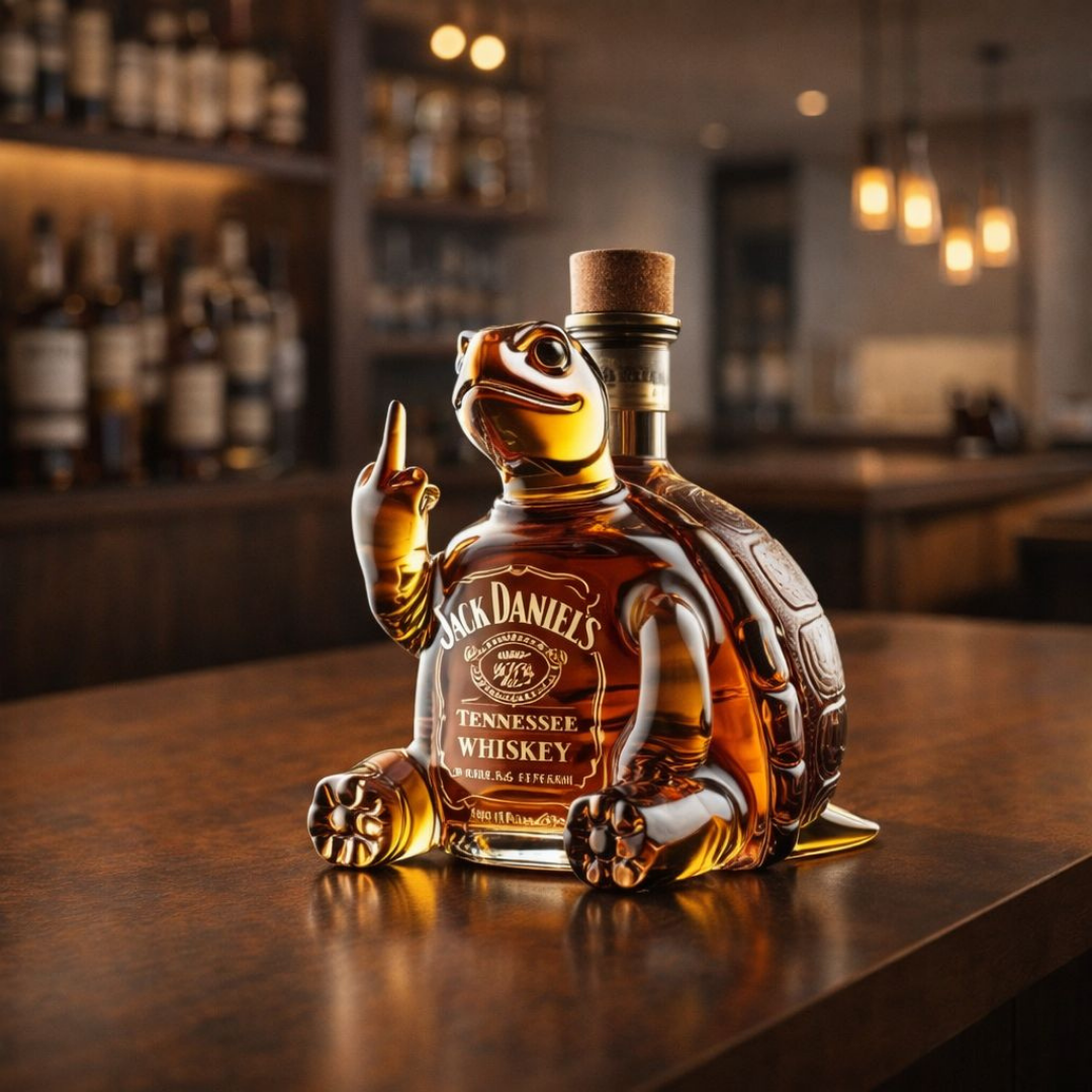 Turtle – Whiskey Bottle