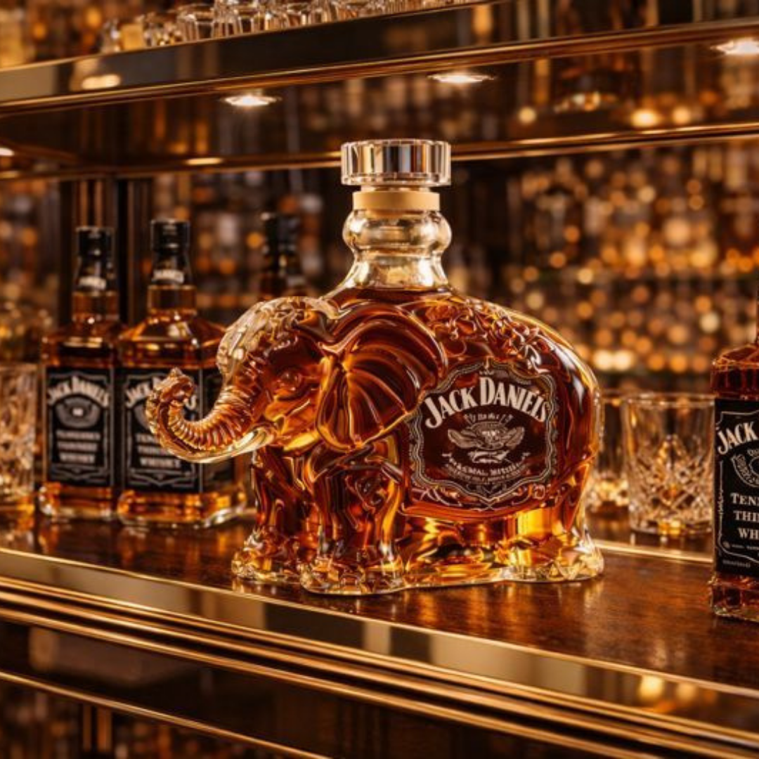 Elephant – Whiskey Bottle