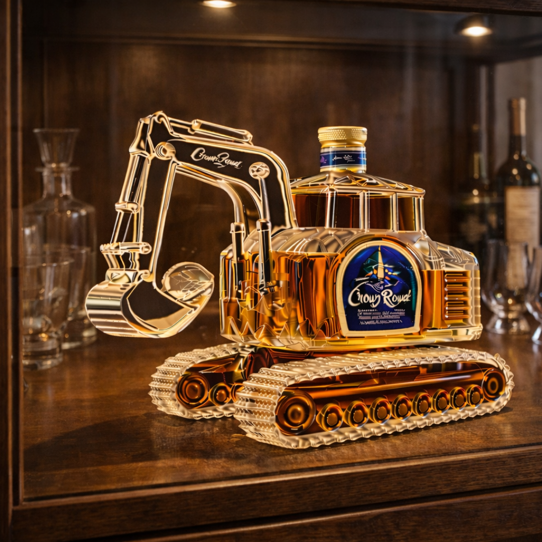 Whiskey Bottle – Excavator Edition