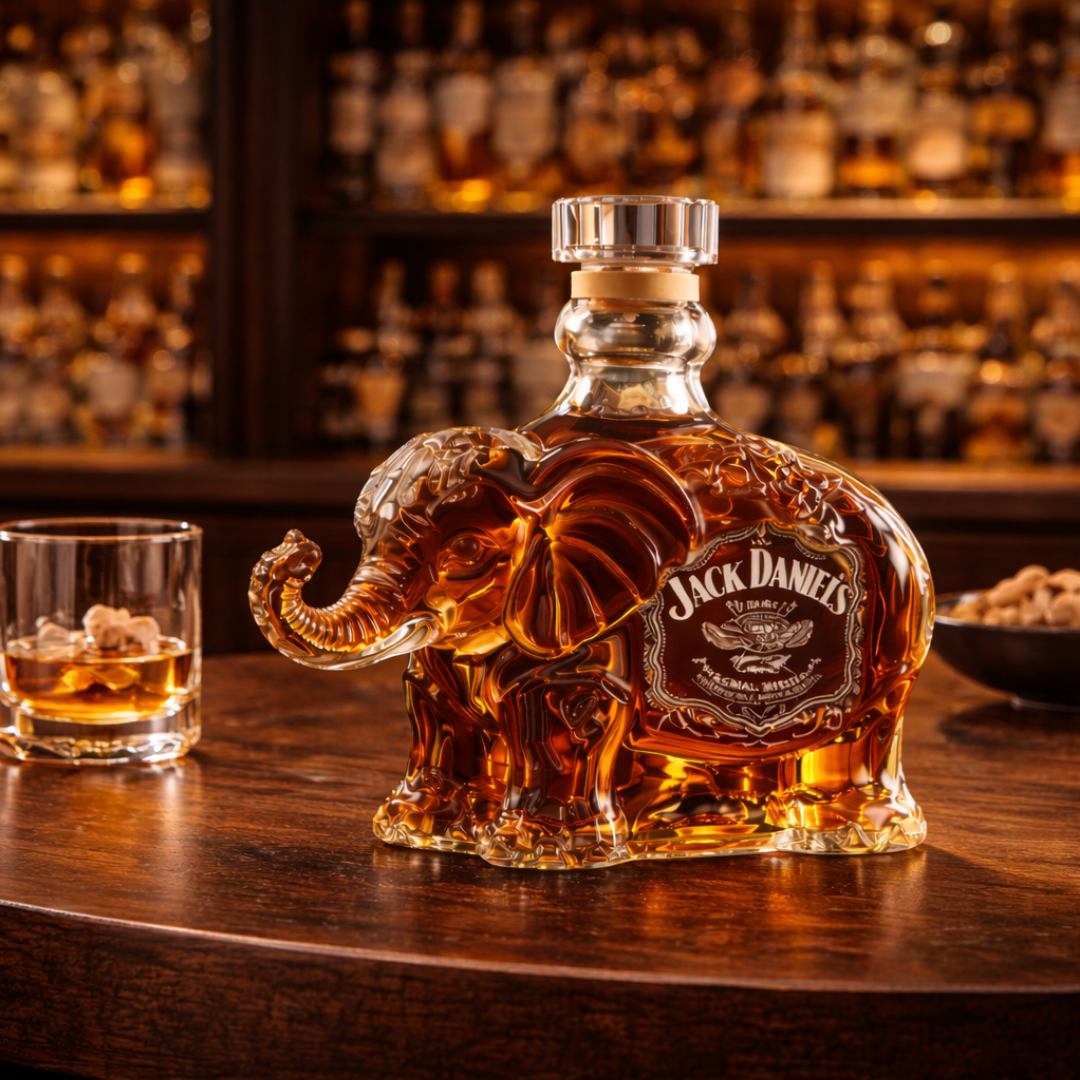 Elephant – Whiskey Bottle