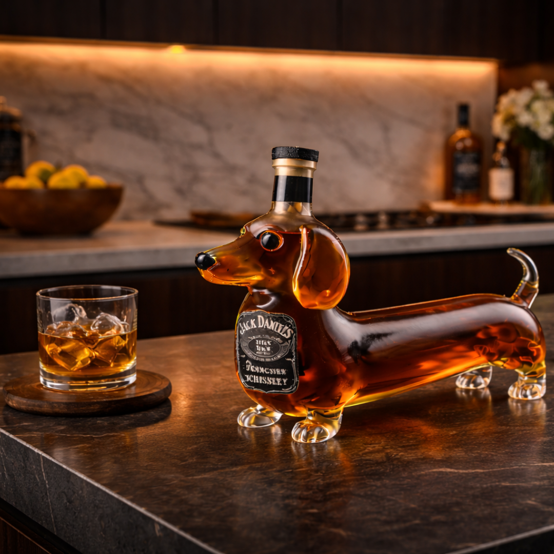Dachshund – Whiskey Bottle