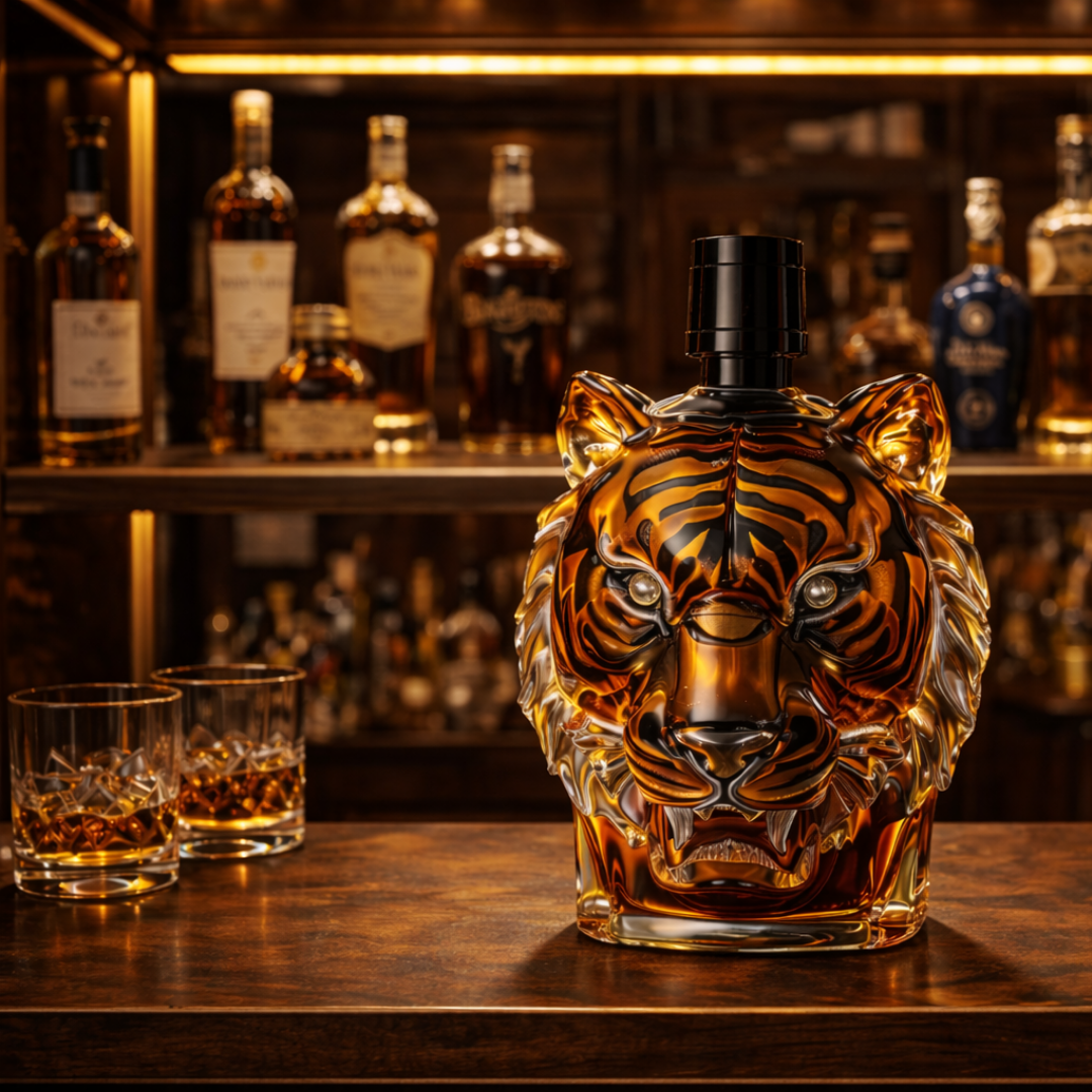 Tiger – Whiskey Carafe