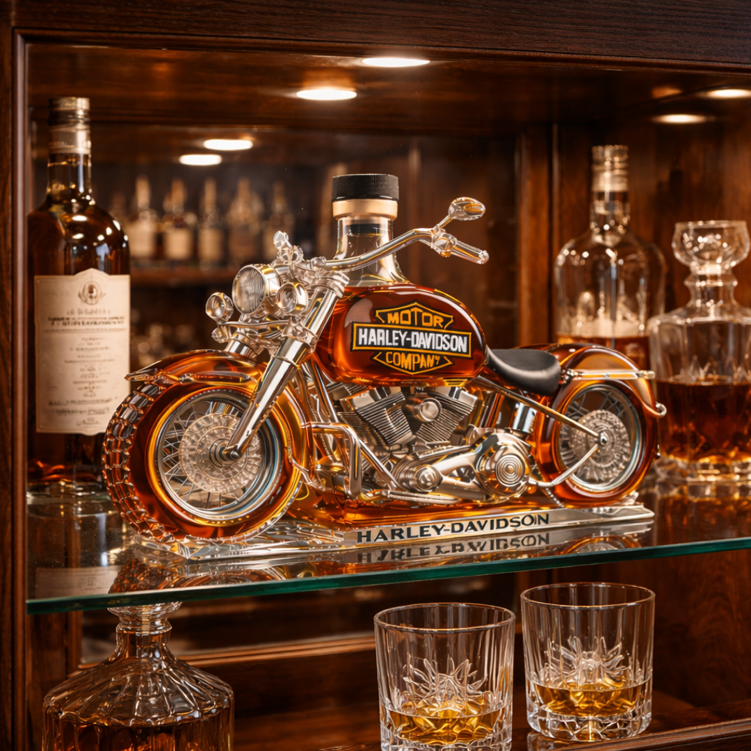 Whiskey Bottle – Collector's Motorcycle Edition