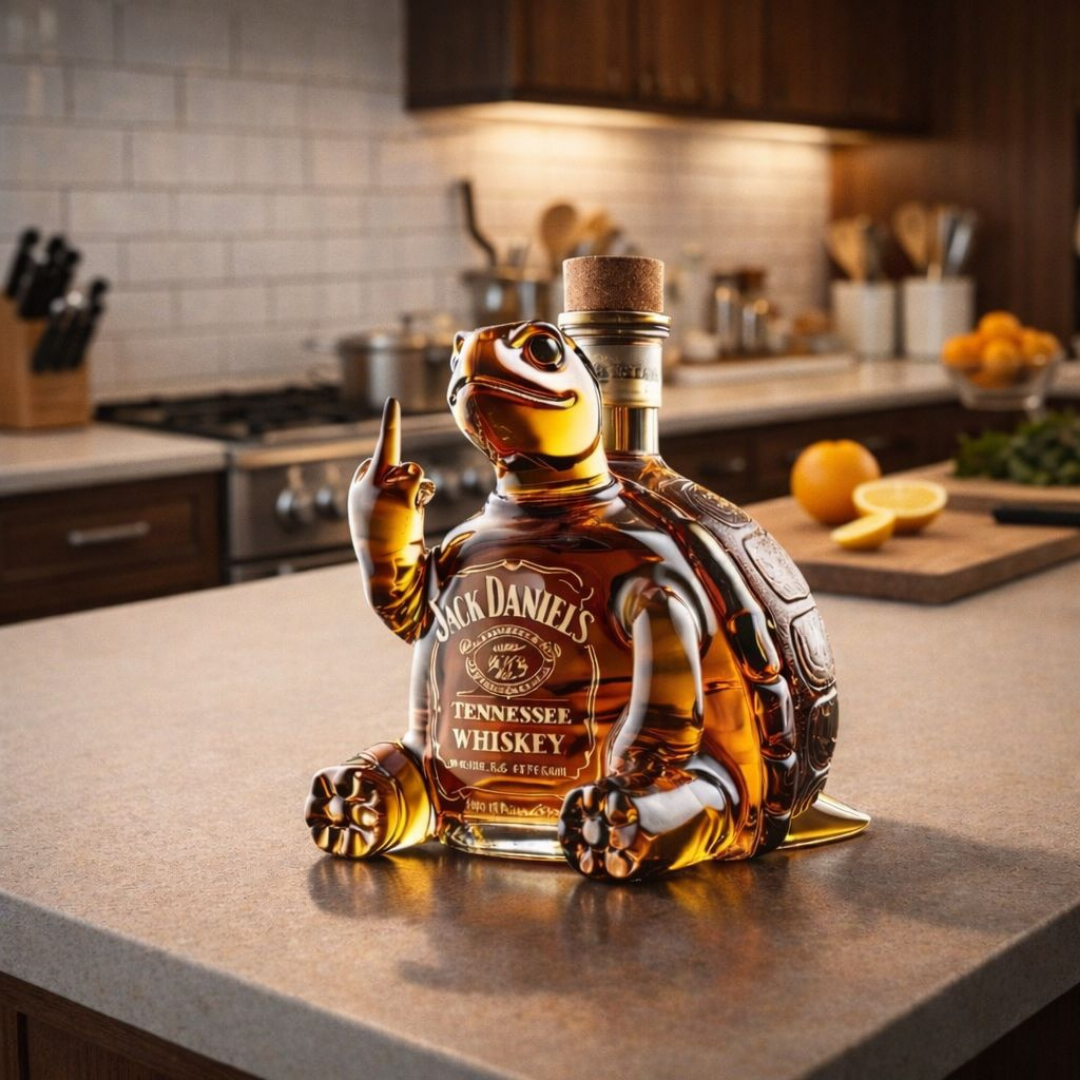 Turtle – Whiskey Bottle