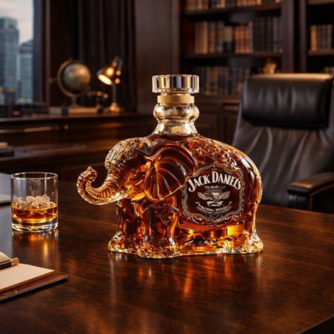 Elephant – Whiskey Bottle