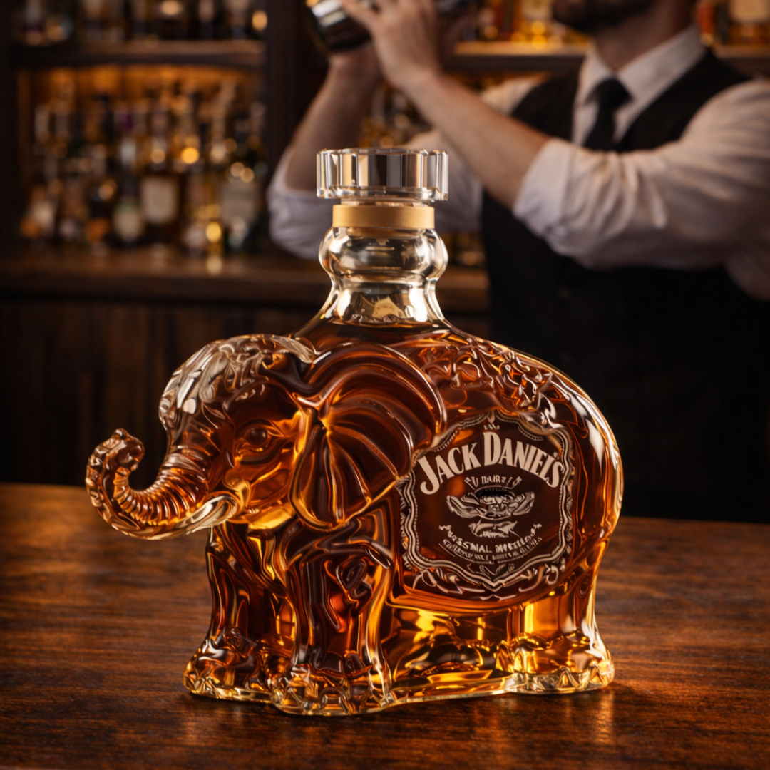 Elephant – Whiskey Bottle