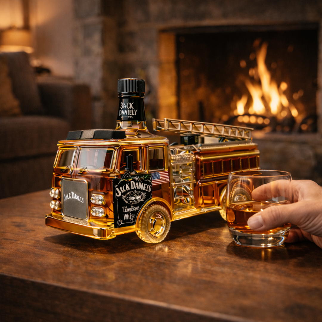 Whiskey Bottle – Firefighter Edition
