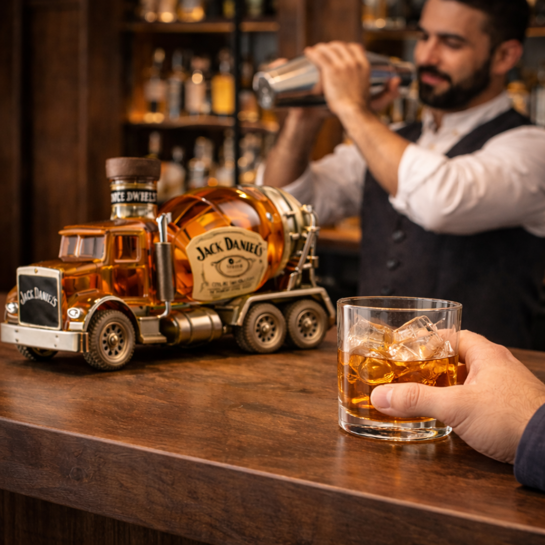 Whiskey Bottle – Truck Edition