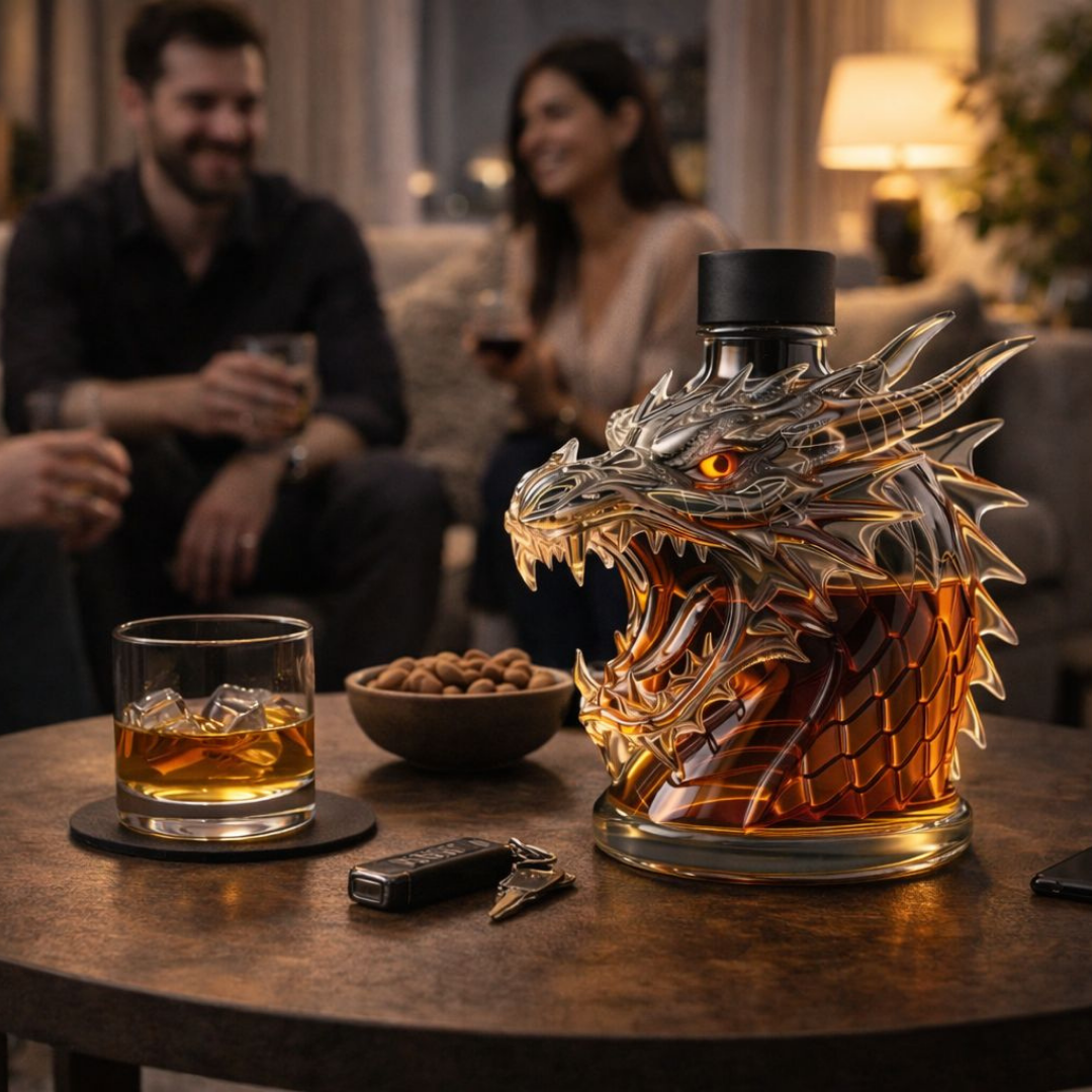 Dragon – Dragon Head Whiskey Bottle