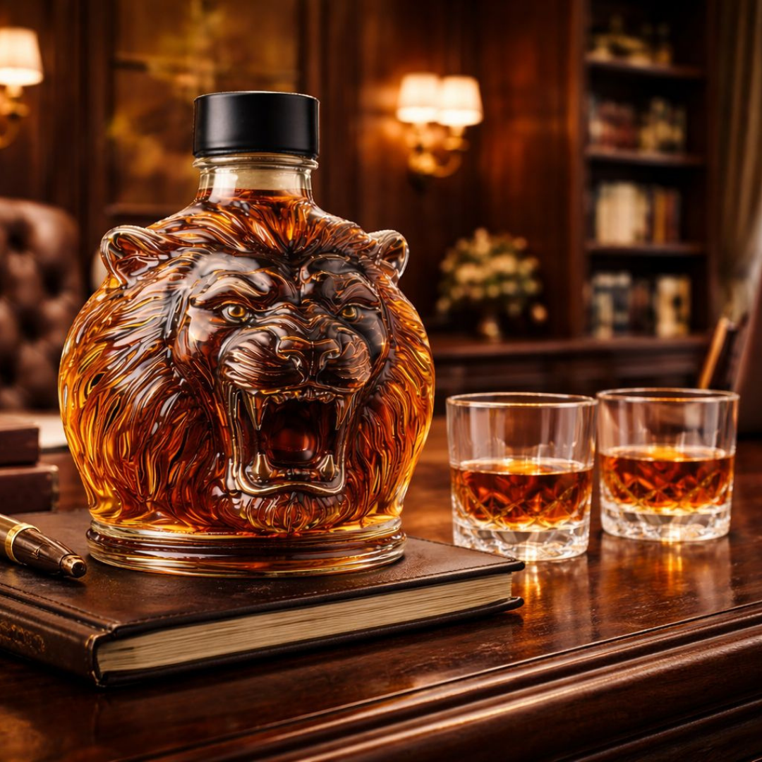 Lion – Whiskey Carafe