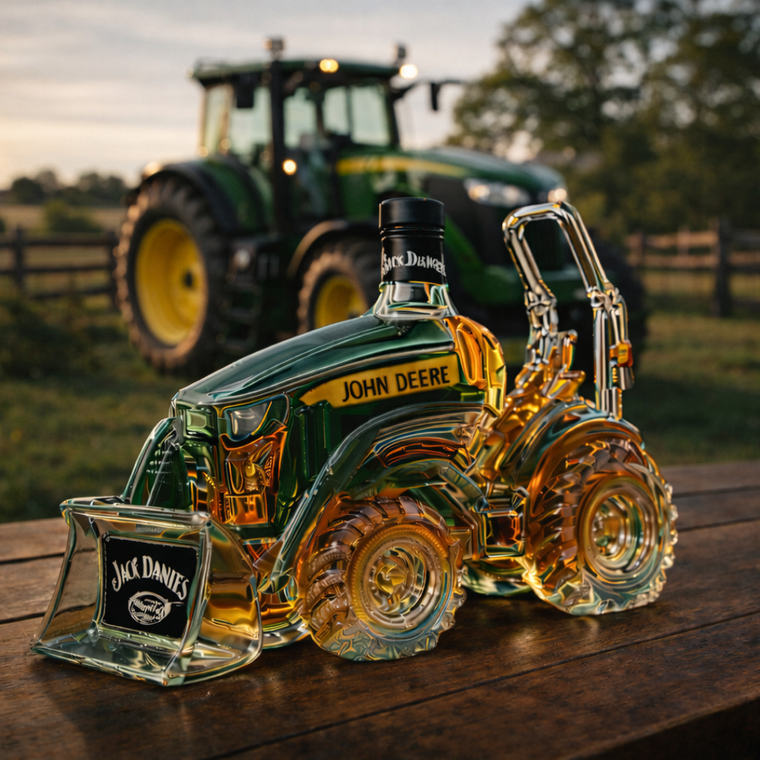 Whiskey Flask – Tractor Edition