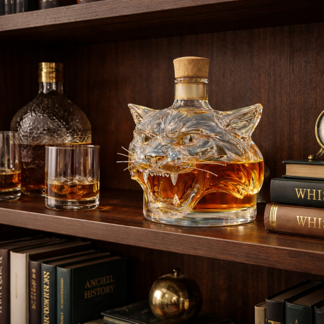 Tiger – Whiskey Decanter