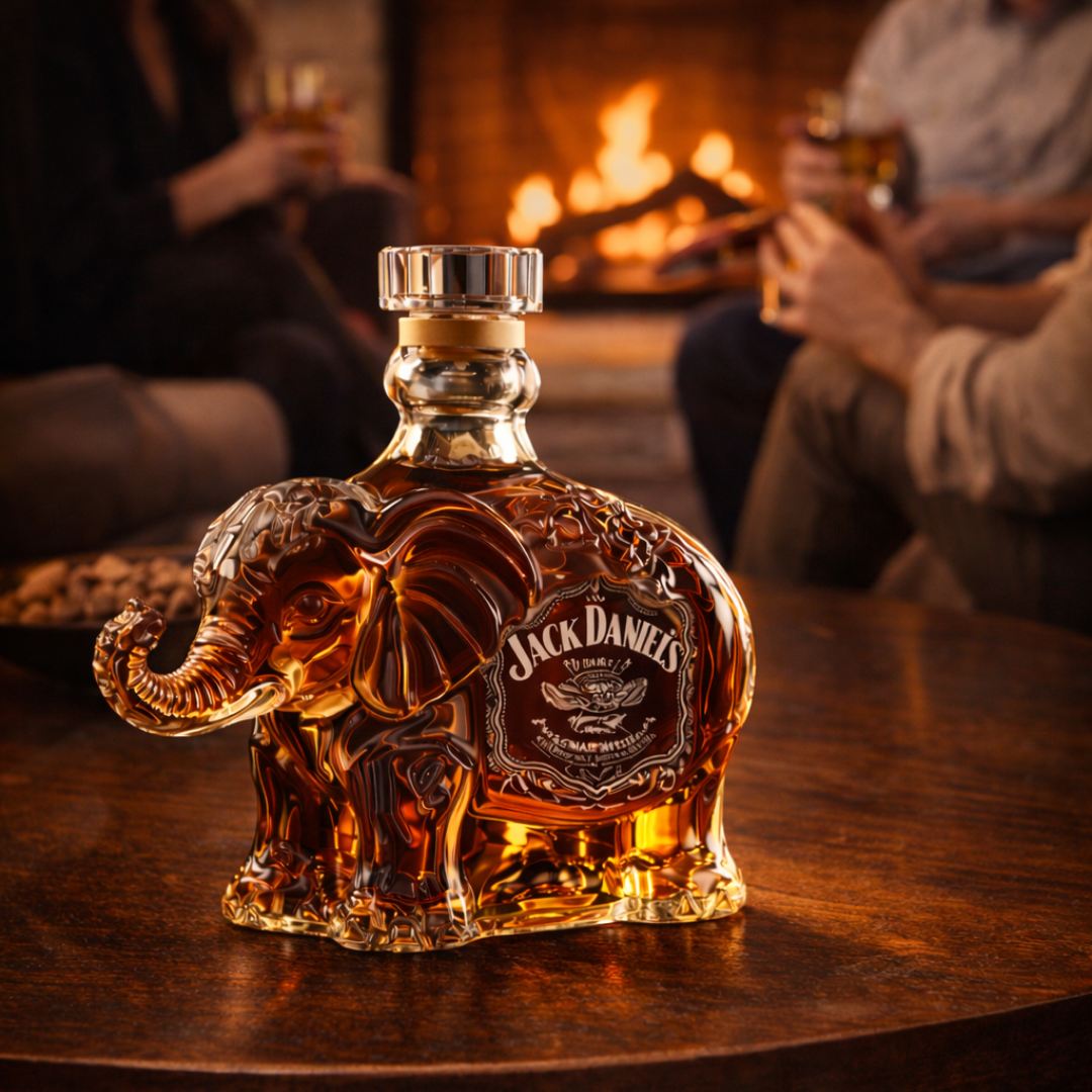 Elephant – Whiskey Bottle