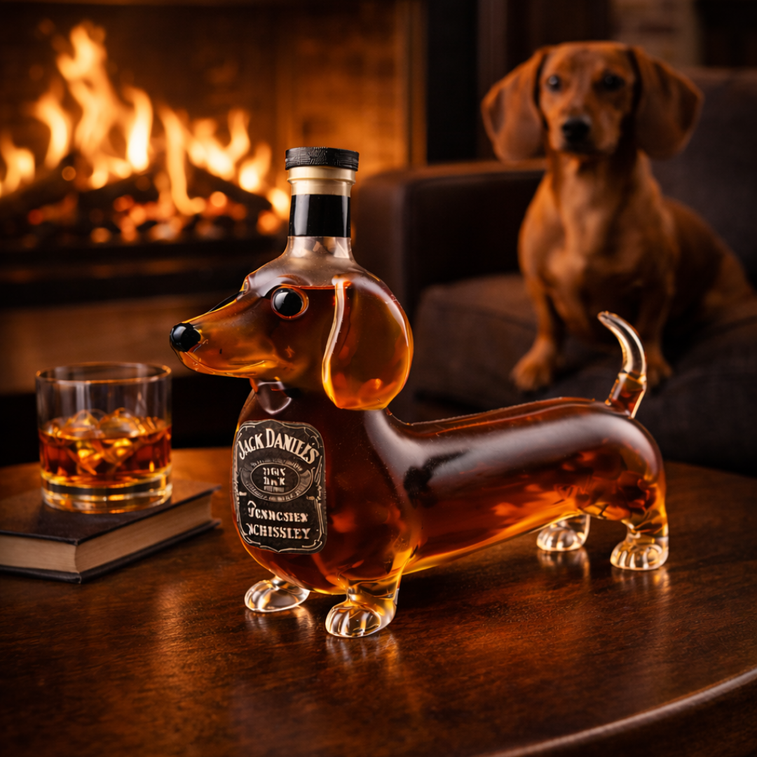 Dachshund – Whiskey Bottle