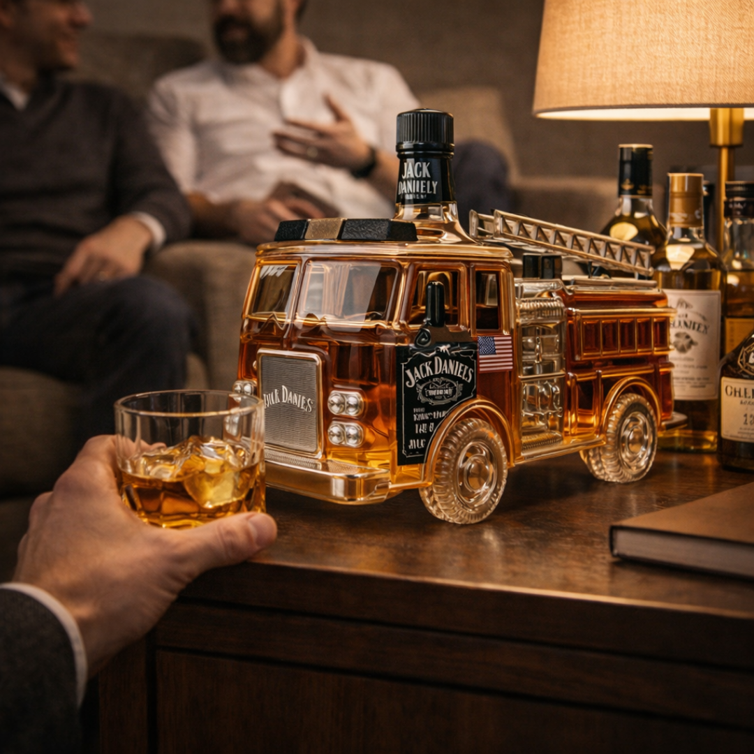 Whiskey Bottle – Firefighter Edition