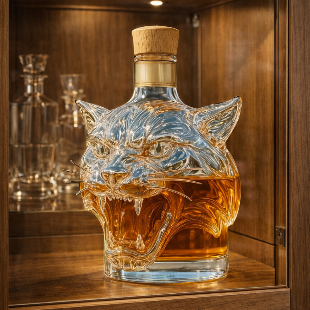 Tiger – Whiskey Decanter