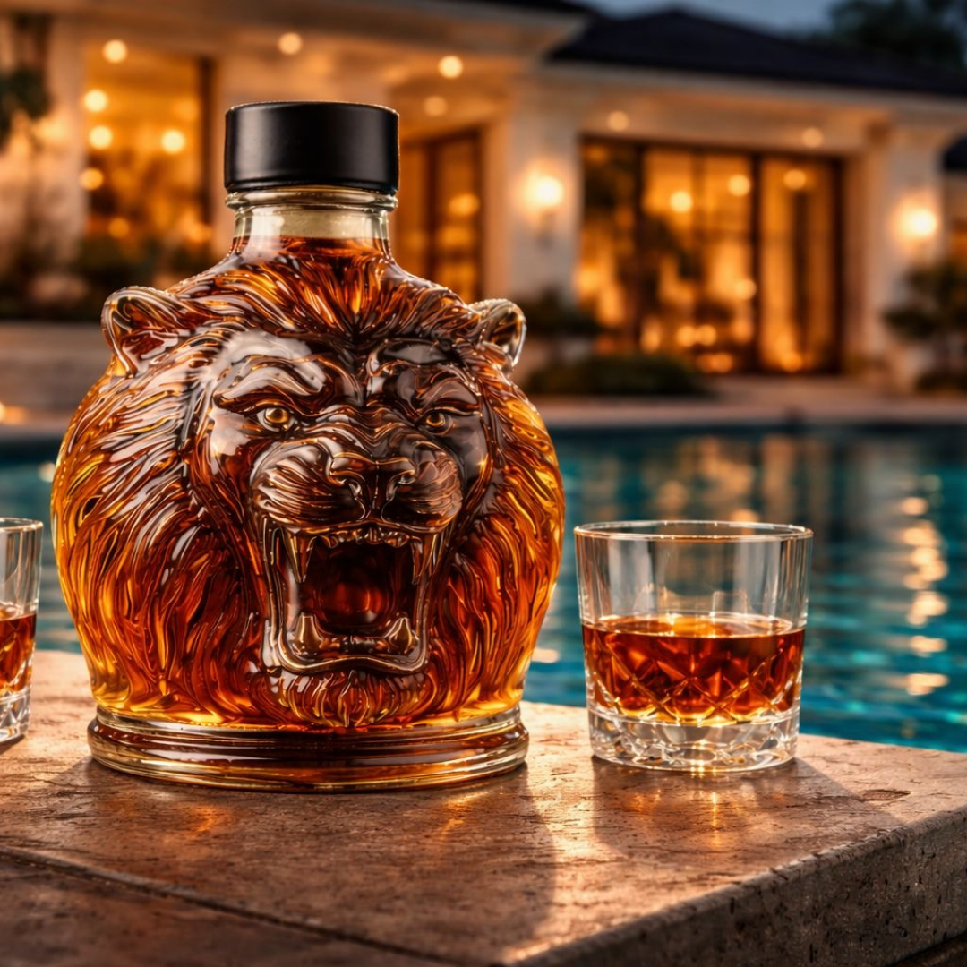 Lion – Whiskey Carafe