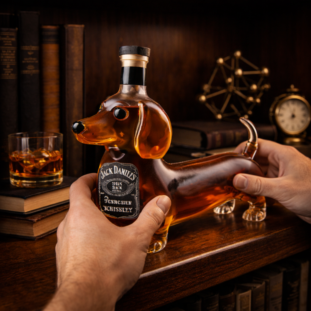 Dachshund – Whiskey Bottle