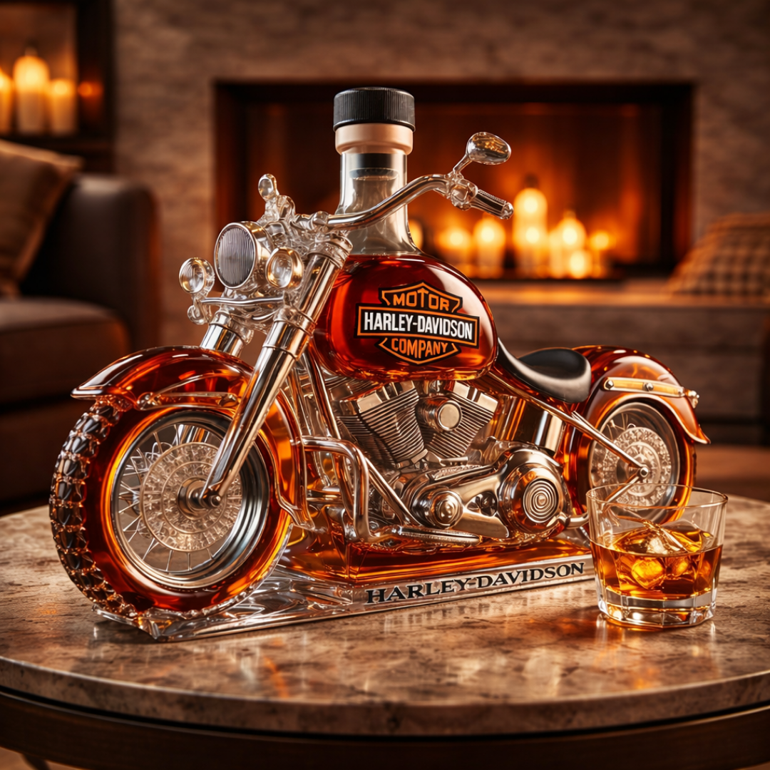 Whiskey Bottle – Collector's Motorcycle Edition