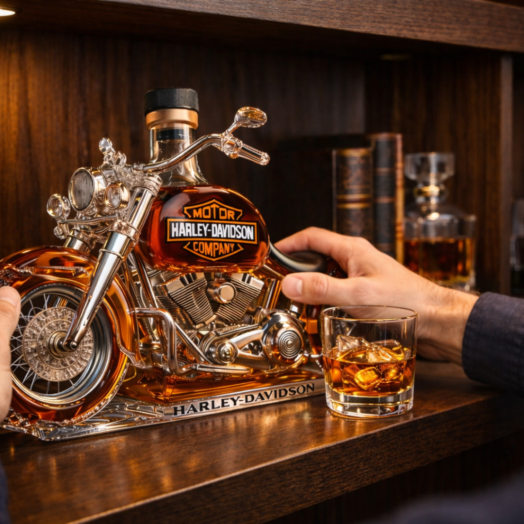 Whiskey Bottle – Collector's Motorcycle Edition